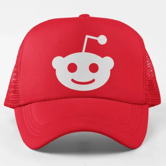 Accessories New Reddit Mascot Logo Foam Trucker Mesh Snapback